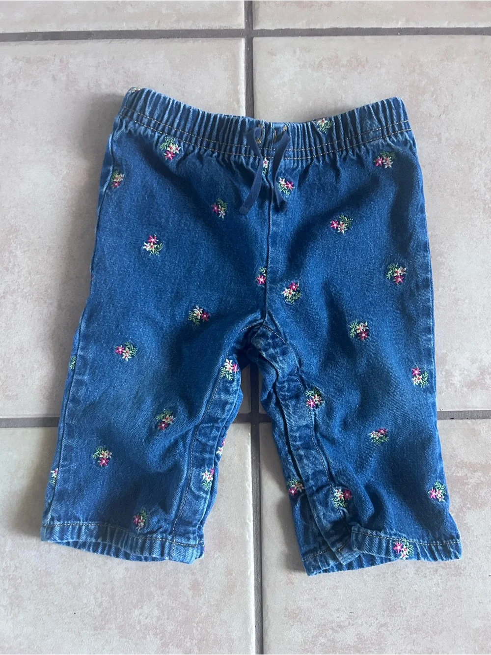 Vintage Old Navy Embroidered Denim Jeans